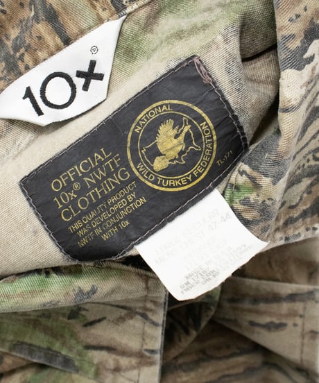 90's 10x / NWTF Realtree camo Hunting Jacket L