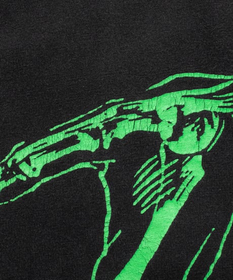 90's L7 Skeleton hand Logo L/S XL