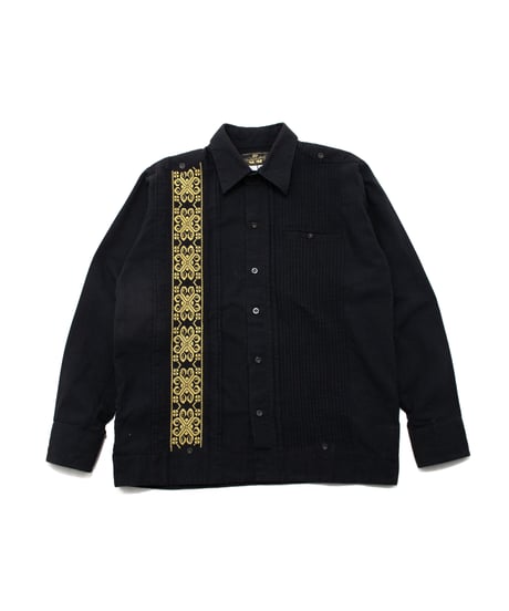 80's~ Dzibilchaltun Guayabera Shirts 36