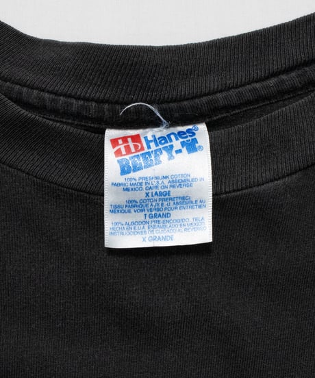 90's L7 Skeleton hand Logo L/S XL