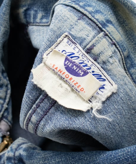 50~60's AI.Miller Denim Work Jacket 44