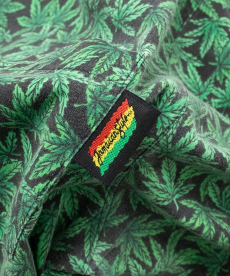 90's Jamaican Style "Leaf Pattern" XL