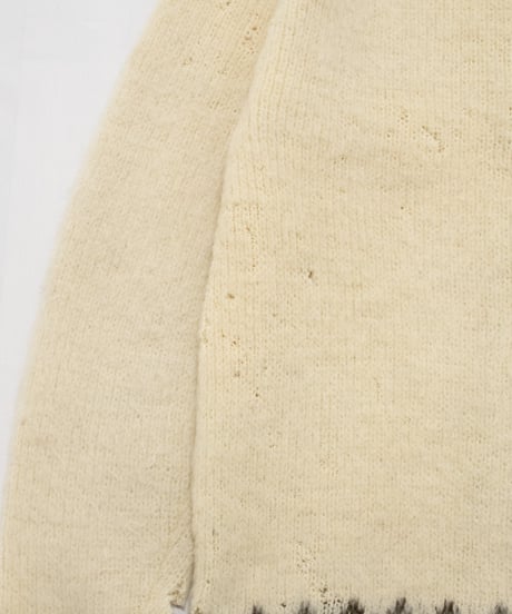 60's~ Sportswear by Revere Mohair Zip Up Knit M