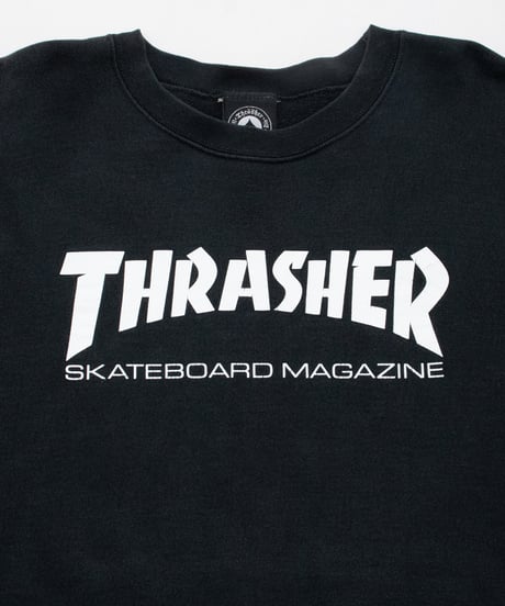 2000's THRASHER Skateboard Magazine Crewneck L