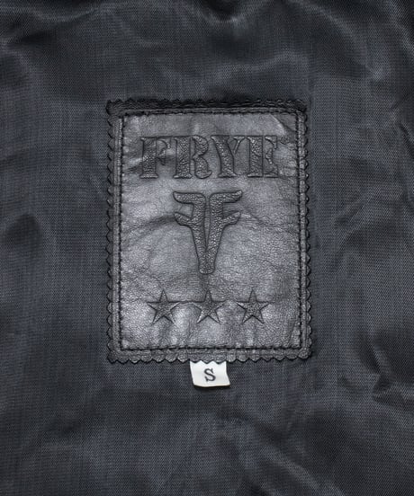 90's PRYE Leather Car Coat S