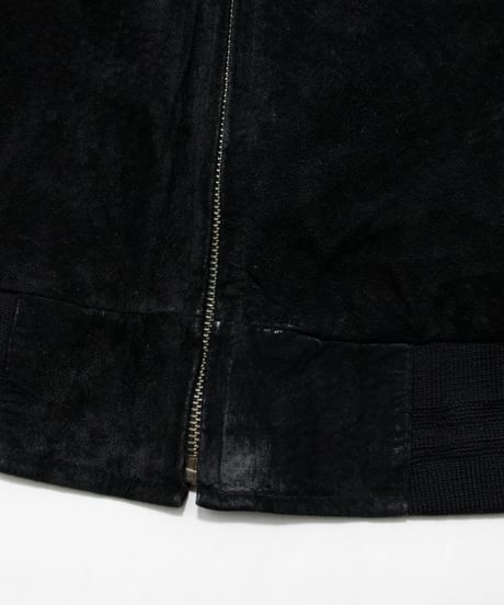 90's Roundtree&York Suede Leather Jacket XL