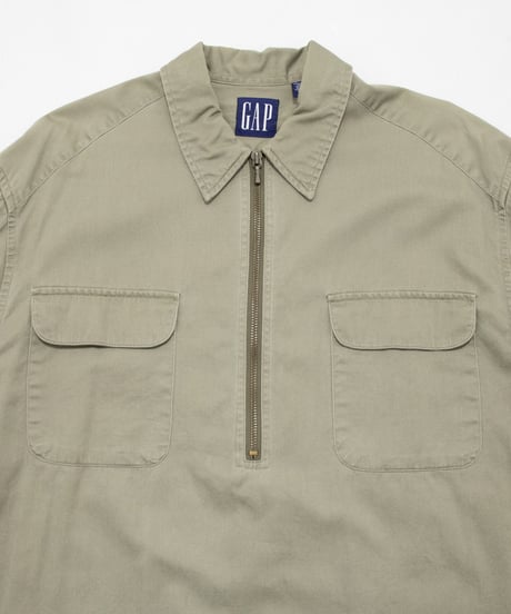 90's GAP Half Zip Shirts M