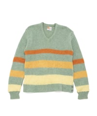 60's Ramco Sportswear Mohair V-neck Knit L