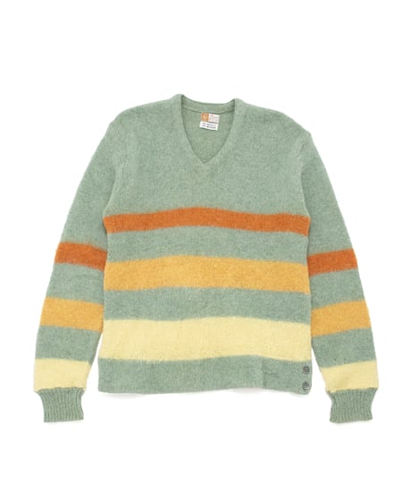 60's Ramco Sportswear Mohair V-neck Knit L