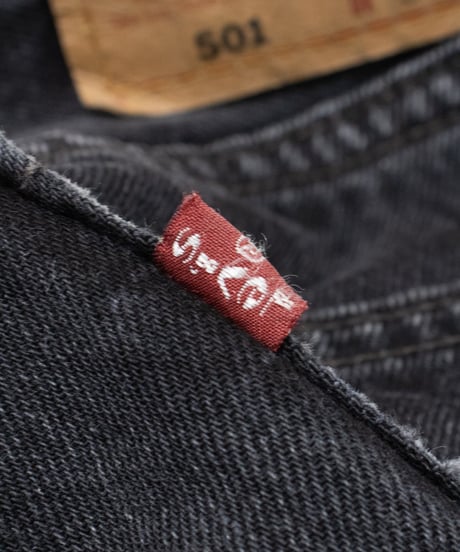90's Levi's 501 BLK "Made in USA" 36x32