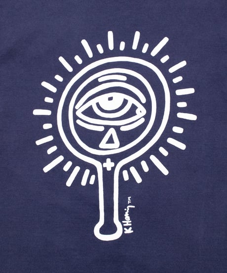 90's Keith Haring "Pop Shop Eye" L