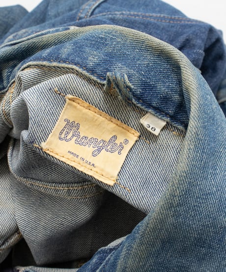 60's~ Wrangler 24MJZ Denim Jacket 38