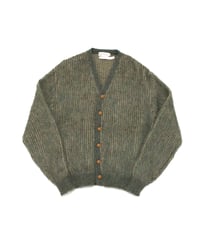 60's Town and King Shaggy Mohair Cardigan 42