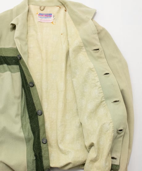 50's CALIFORNIAN Corduroy Shirts Jacket M