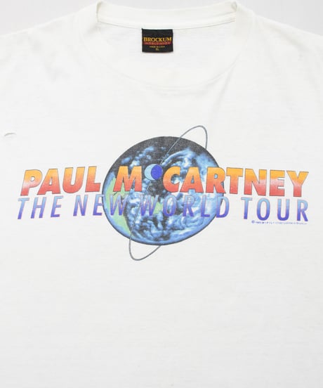 '93 Paul Mccartney "The New World Tour" XL