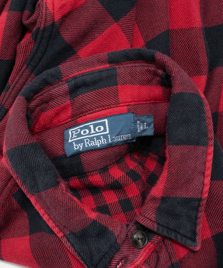 90's Polo Ralph Lauren Buffalo check Shirts L