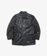 90's PRYE Leather Car Coat S
