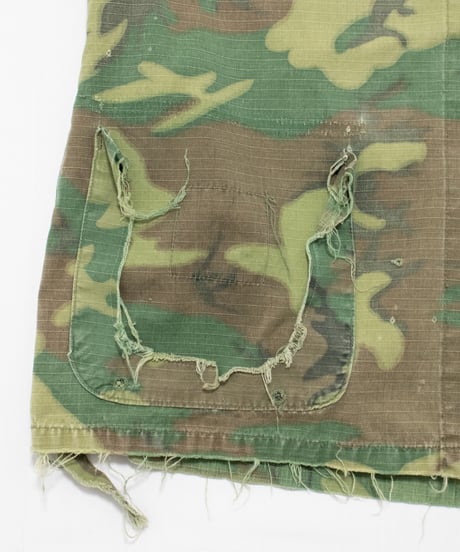 60's US ARMY Jungle Fatigue Jacket 4th