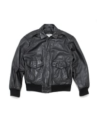 90's Ash Creek Trading "A2 Type" Leather Jacket S