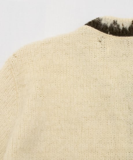 60's~ Sportswear by Revere Mohair Zip Up Knit M