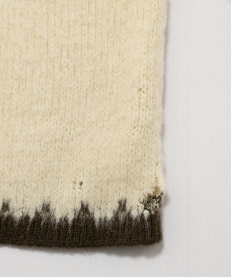 60's~ Sportswear by Revere Mohair Zip Up Knit M