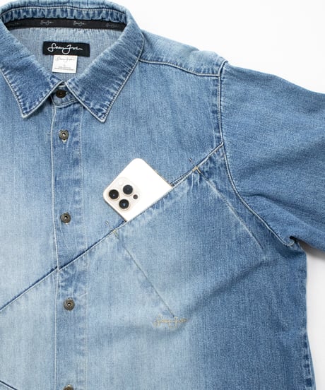 90~2000's Sean John Denim Shirts L