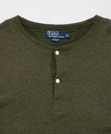 90's Polo by Ralph Lauren Top Henry neck XL