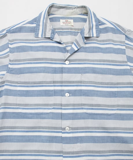 60's Van Heusen OC Strip Shirts M