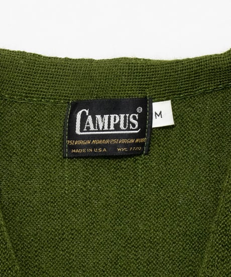 60's CAMPUS Mohair Cardigan M