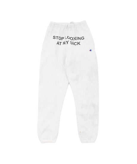 Champion × Pizzaslime "Stop Looking At My D" S