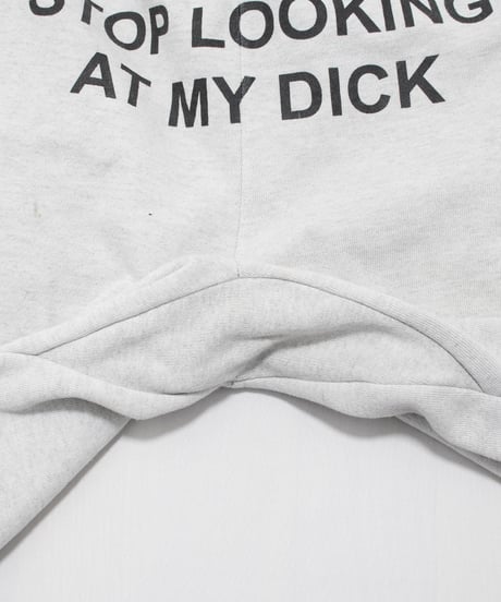 Champion × Pizzaslime "Stop Looking At My D" S