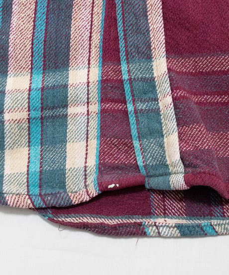 90's FIVE BROTHER Heavy Flannel Shirts XL