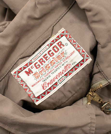 60's McGREGOR Drizzler Jacket 46