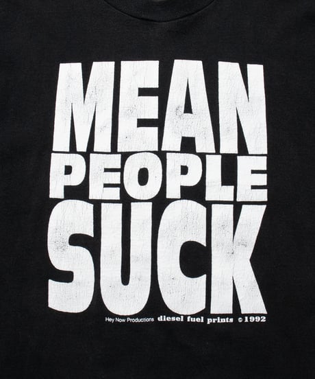 '92 Mean People Suck XL