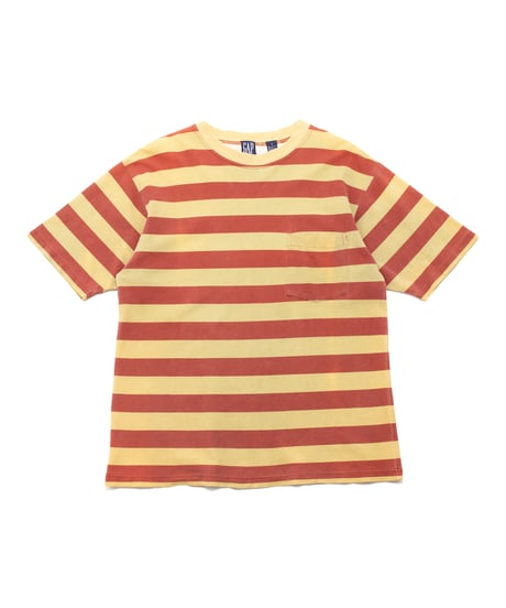 90's~ GAP Striped Pocket T-Shirts S