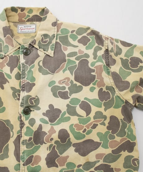 70's~ Sears Active Sportswear Duck Hunter Camo Jacket