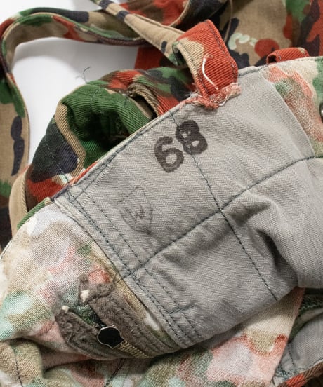 70's Swiss Army M70 Alpen Camouflage Cargo Pants