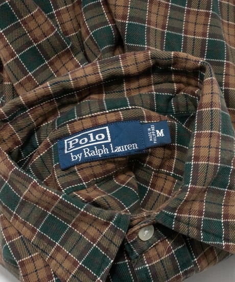 90's Polo by Ralph Lauren Check Shirts M