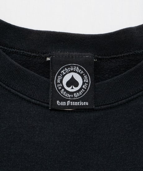 2000's THRASHER Skateboard Magazine Crewneck L