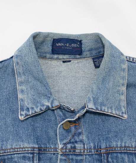 90's Vanheusen Denim Trucker Jacket M