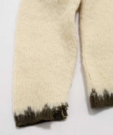 60's~ Sportswear by Revere Mohair Zip Up Knit M