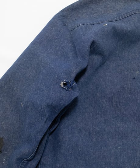70's Distressed Dickies Denim Work Jacket 40