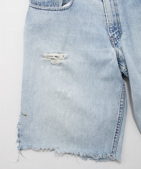 90's Levi's SiverTab "Baggy" Chopped Denim Shorts 32