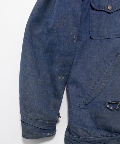 70's Distressed Dickies Denim Work Jacket 40