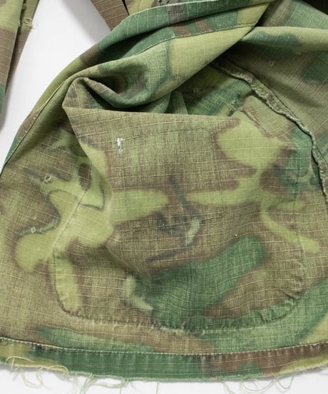 60's US ARMY Jungle Fatigue Jacket 4th