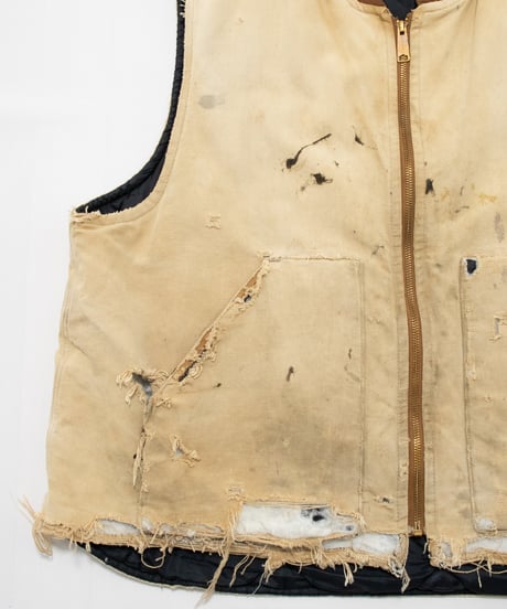 90~2000's Distressed Carhartt Duck Vest