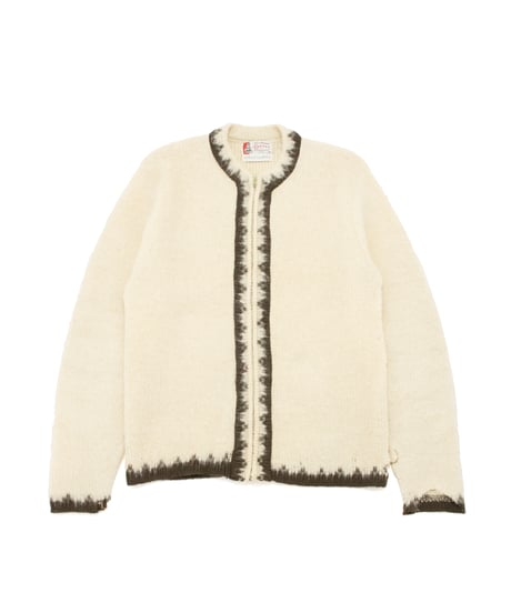 60's~ Sportswear by Revere Mohair Zip Up Knit M