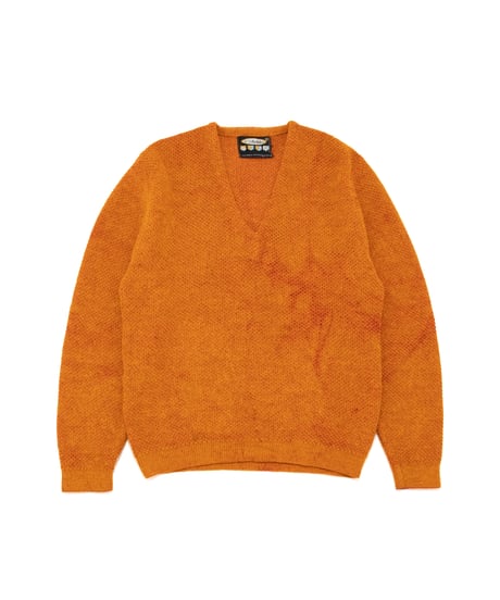 60's Manhattan Mohair V-neck Knit M