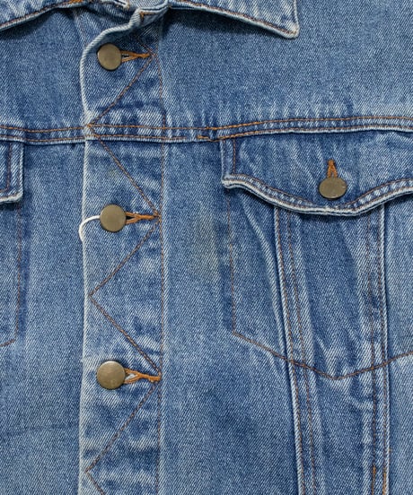 90's Vanheusen Denim Trucker Jacket M