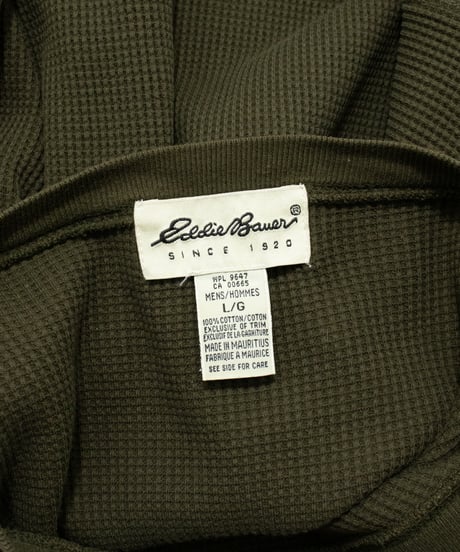 90's Eddie Baure Thermal Crewneck L